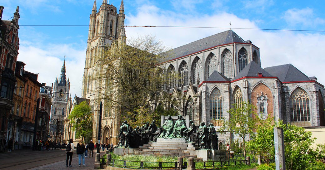 St. Bavo’s Cathedral, Ghent, East Flanders, Belgium